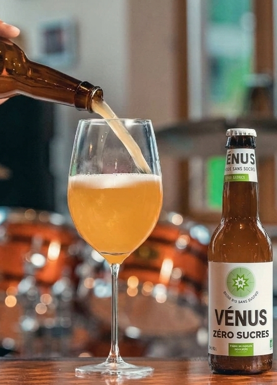 Vénus Zéro Sucres 5° – La bière qui révolutionne le plaisir léger et fait pétiller Instagram !