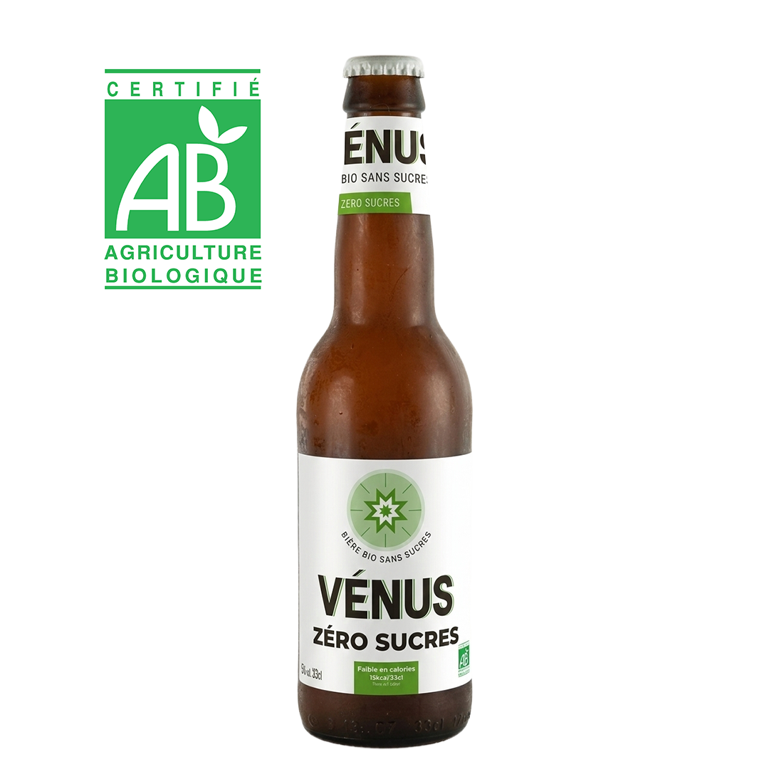 Bière sans sucres bio 0.0%  | 33cl